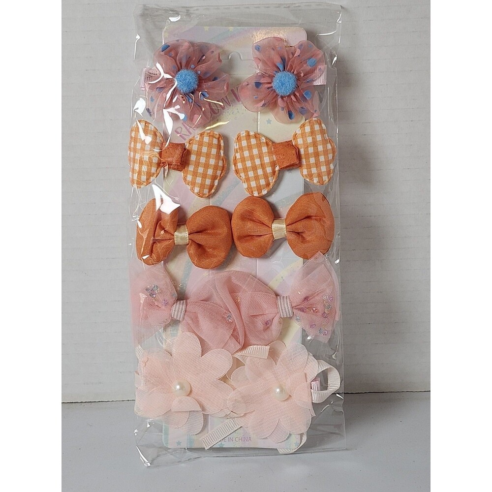 Bow Fancy Infant Hair Bows 10 Pack